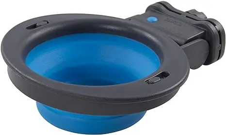 Silicon collapsible pet water bowl